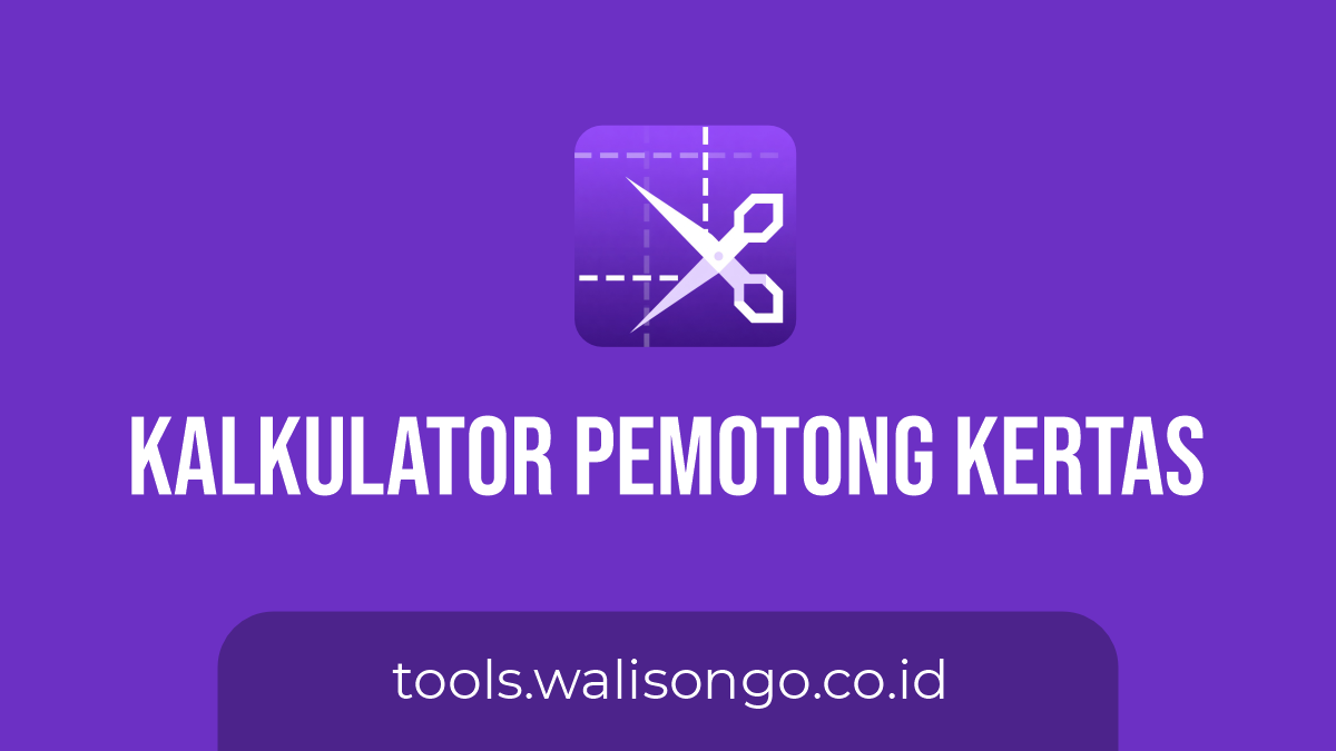 Kalkulator Pemotong Kertas