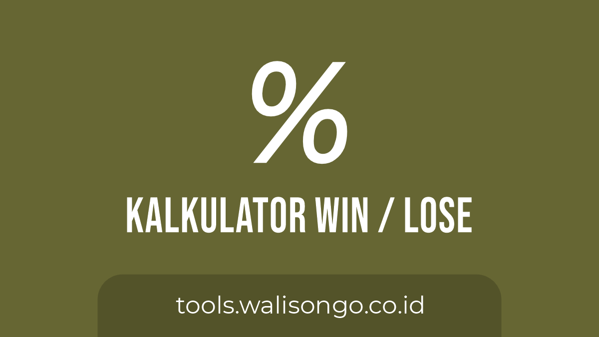 Kalkulator Win / Lose